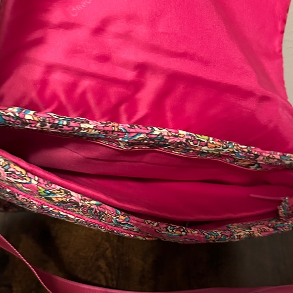 Vera Bradley Multicolor Floral Laptop Bag-SUNBURST FLORAL PATTERN - Picture 2 of 8